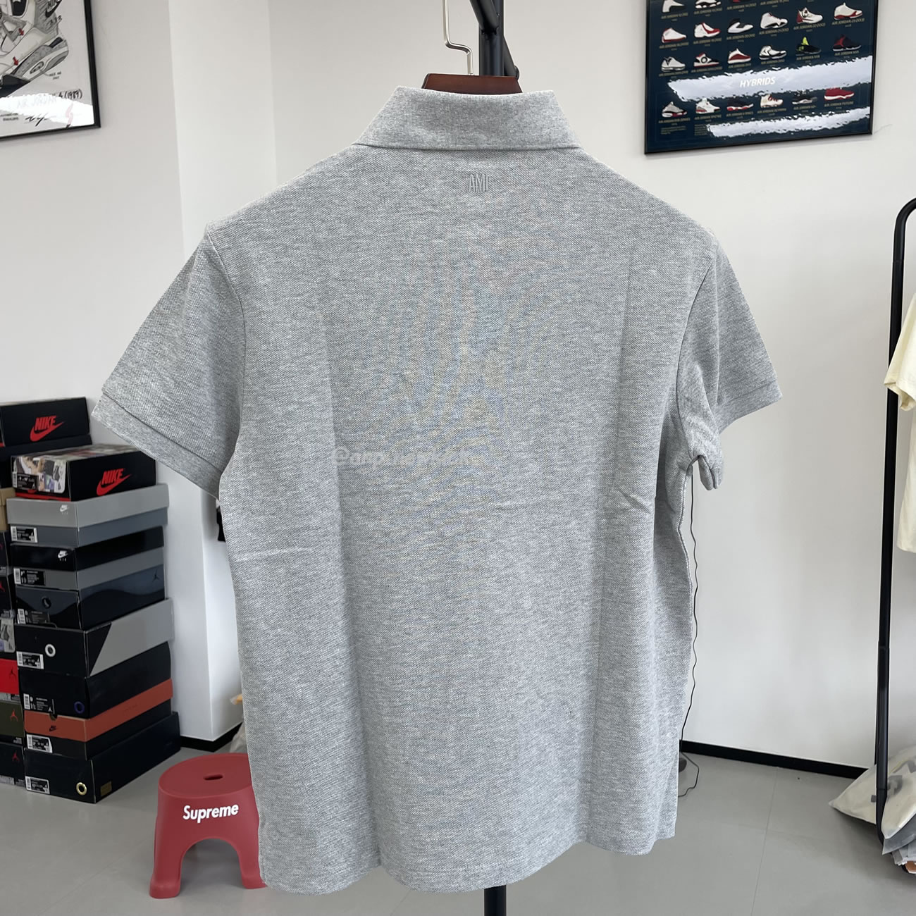 Ami Paris De Coeur Polo Shirt (7) - www.newkick.vip